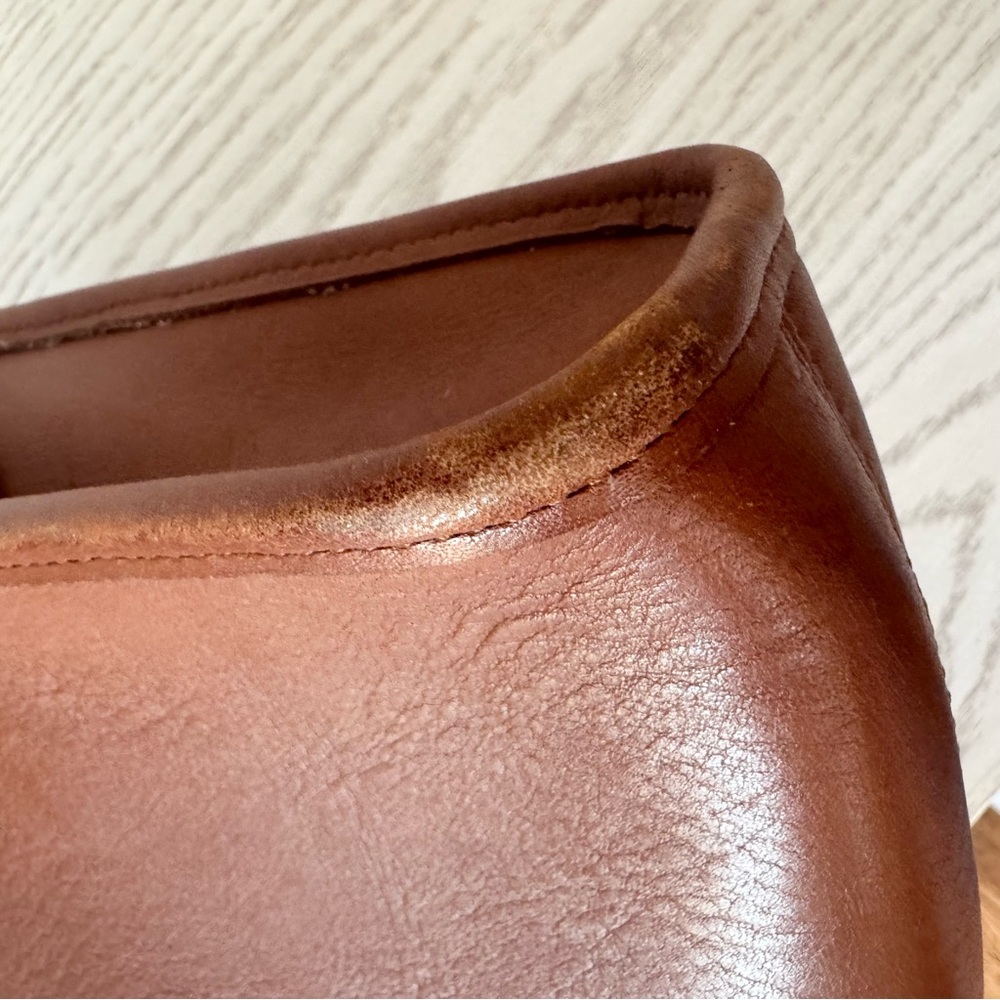 Vintage Coach “Scooter Bag” in British Tan — Style #9893 — AS IS - Picture 15 of 16